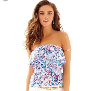 Lilly Pulitzer S Tube Top NWT